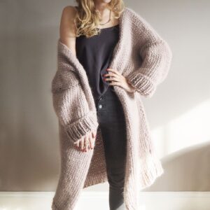 Oversized Knit Cardigan